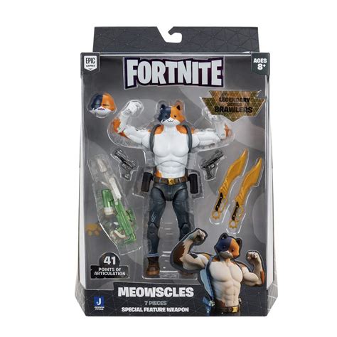 fortnite kit and meowscles toys